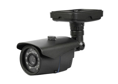 屋内防水 PAL/NTSC IR の黒いハウジングが付いているアナログの弾丸のカメラ