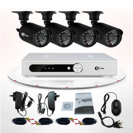 CMOS IR 4 チャネル CCTV DVR のキットの家のための無線屋外の保安用カメラ システム