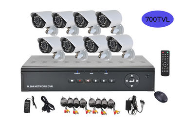 8 チャネルの Dvr のセキュリティ システム 700TVL の高リゾリューション 1/3&quot; CMOS のカメラ