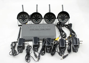 4 チャネル 4 のカメラ DVR のセキュリティ システムのビデオ出力のための無線受信機箱