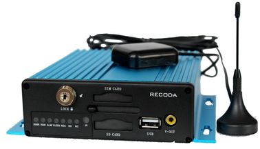 携帯電話制御 4 チャネル GPS 3G 移動式 DVR の自動車バス道車 DVR のビデオ レコーダー