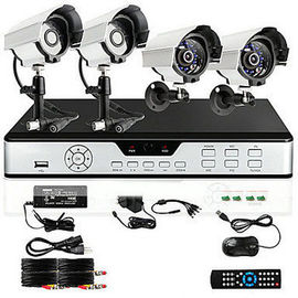 CCTV のカメラ |Zmodo 8 CH チャネル DVR 4 屋外 600TVL CCTV の保証監視カメラ Sys
