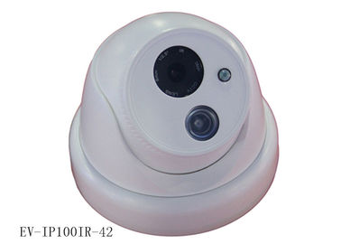 屋内 720P IP の保証ドームのカメラの二重中心 32 ビット DSP 低い照明